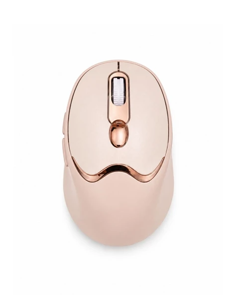 Ergonomik Tasarımlı Kablosuz Mouse Bluetooth Ve Usb Alıcılı - Resim 2