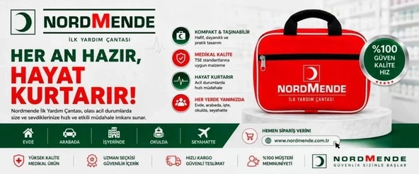 İlk Yardım Çantası Acil Müdahale Seti – Araç, Ev, Ofis Ve Seyahat İçin ürün görseli 1