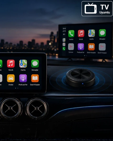 4GB 64GB CarPlay Android Auto Destekli 4G Sim Kartlı Akıllı Multimedya Kutusu ürün görseli 1