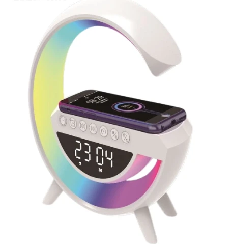 Eco Lounge NOAS YL86 1240 Simi Kablosuz Şarjlı Bluetoothlu Hoparlörlü Masa Lambası RGB ürün görseli 1