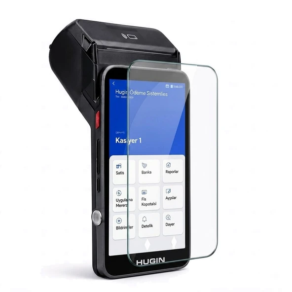 Bufalo Hugin S1 Android Yazar Kasa Pos ÖKC FlexiGlass Nano Ekran Koruyucu ürün görseli 1