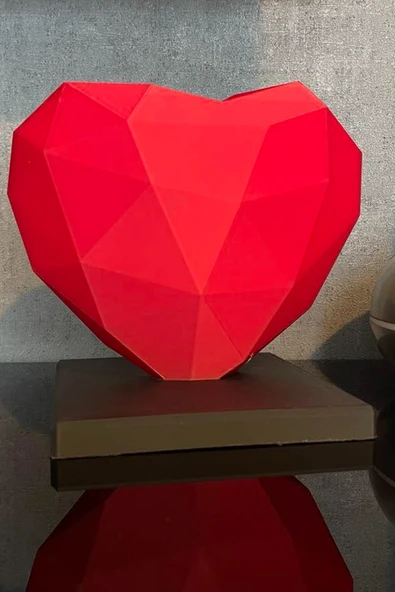 Origami Kalp Dekorasyonu – Sevgililer Günü İçin Romantik Hediye ürün görseli 1