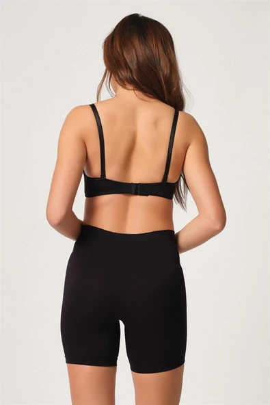 Siyah MI Emay 3003 Soft Paçalı Boxer - Resim 3