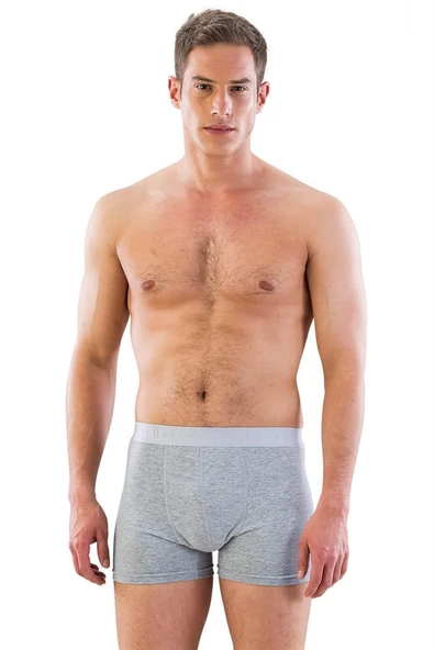 Gri MI Emay 6800 Erkek Boxer - Resim 2