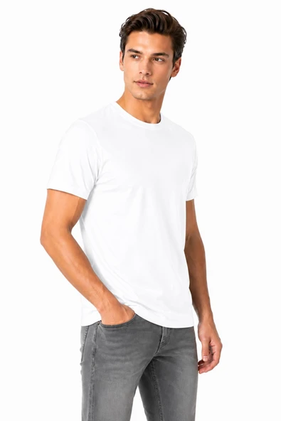 Erkek Sıfıryaka Regular Kalıp Tişört BGL-ST05574 - Resim 7