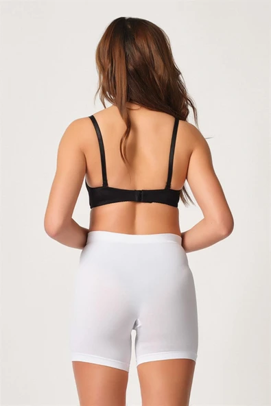 Beyaz MI Emay 3003 Soft Paçalı Boxer - Resim 3