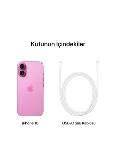 APPLE İPHONE 128 GB PEMBE  (iTHALAT GARANTLİ ) - Resim 3