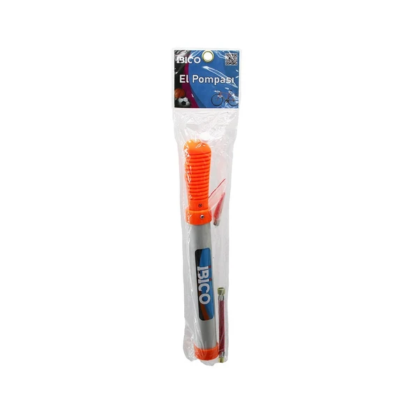 MİNİ EL POMPASI BİSİKLET - TOP 29.5CM METAL ÇUBUK - PLS.GÖVDE - SAP POMPA HORTUM - TOP İĞNE - UÇ (5067) ürün görseli 1