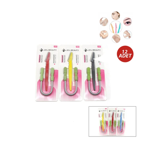 12 ADET 2CPS KAŞ USTURAS - YANAK YAYI SET (5067) ürün görseli 1