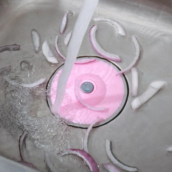 Silikon Malzeme Banyo Mutfak Gider Evye Lavabo İçine Çöp Tıpası Kaydırmaz Süzgeç Çeşitleri Modelleri (5067) ürün görseli 1