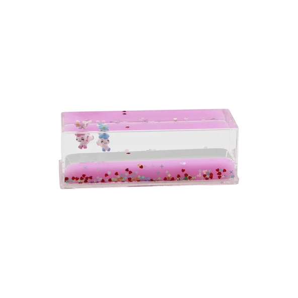 PEMBE SU HAYVAN - YILDIZ D.GEN MİKA YÜZEN BATMAYAN DEKORATİF BİBLO AKVARYUM4.7X13.6X4.5CM (5067) ürün görseli 1
