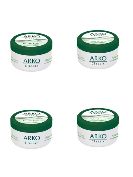 4 ADET ARKO CLASSİC NATUREL EL KREMİ 150ML (5067) ürün görseli 1