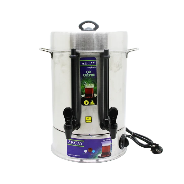 ÇAY OTOMATI 60 BARDAK SEMAVER ELEKTRİKLİ ÇAY MAKİNESİ ( MARKA DEĞİŞKENLİK GÖSTEREBİLİR )  (5067) ürün görseli 1