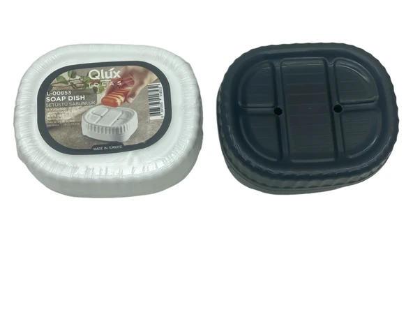 SET ÜSTÜ KATI SABUNLUK KAPAKLI PLASTİK (5067) ürün görseli 1