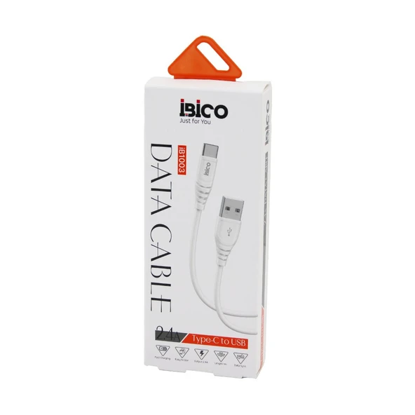TYPE-C - USB  CEP TELEFON - DATA ŞARJ KABLOSU  2.4A - 1MT (5067) ürün görseli 1