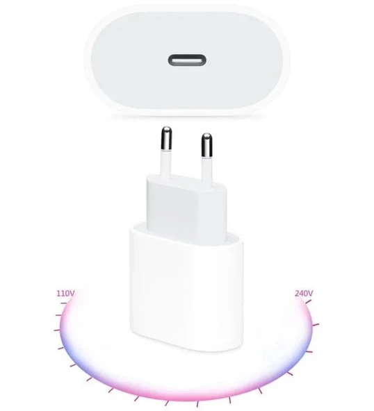 Şarj Aleti 25W Çift Usb-C Hızlı Şarz Cihazı (5067) ürün görseli 1
