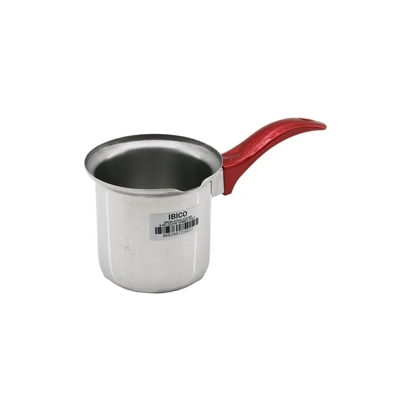 NO-5  ÇELİK CEZVE  KIRMIZI KULP (5067) ürün görseli 1