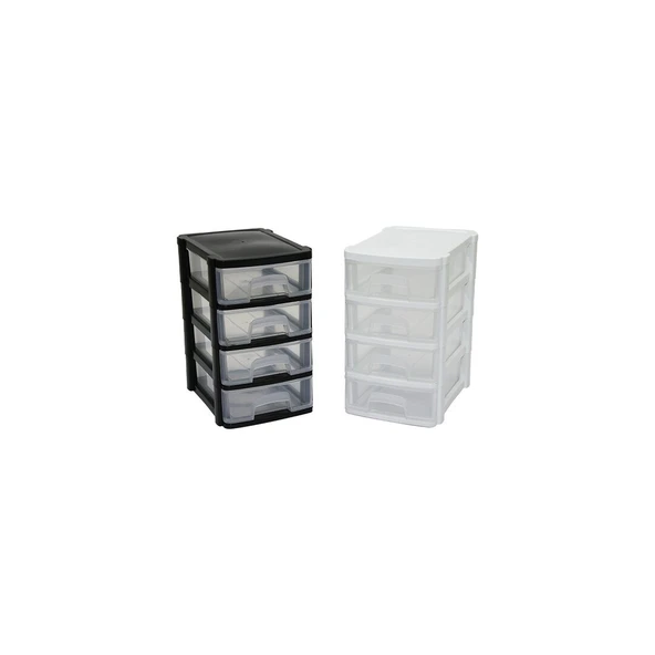 TONTON - MİNİ ÇEKMECE 4 KATLI 10.3X13.9X16.6CM (5067) ürün görseli 1
