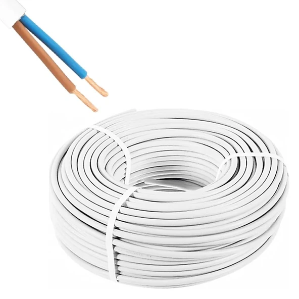 TOROS KABLO H05VV-F TTR CCA 2X2.5MM KABLO 100MT (5067) ürün görseli 1