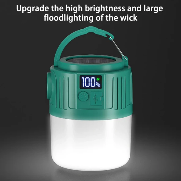 Solar Led Kamp Lambası (5067) - Resim 2