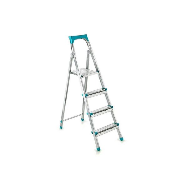 3+1BASAMAKLI METAL MERDİVEN Y: 82CM - 120KG.TAŞIMA KAPASİTESİ (5067) ürün görseli 1