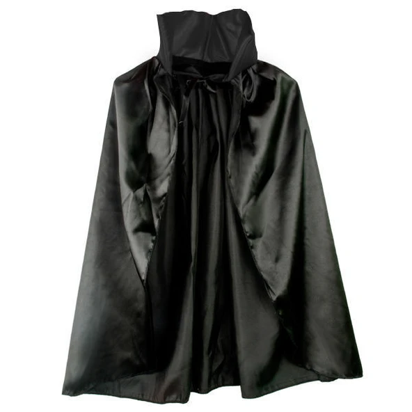 Siyah Renk Yakalı Halloween Pelerini 90 cm (5067) ürün görseli 1
