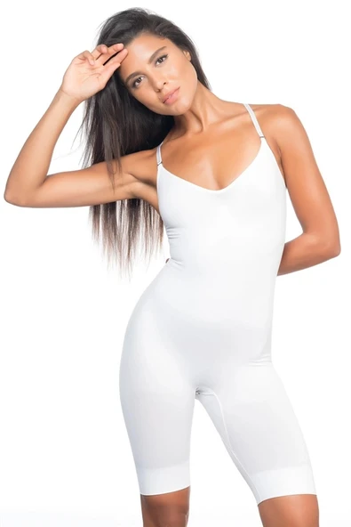 Amora Secret  Beyaz Mı Emay 2011 Paçalı Boy Korse ürün görseli 1