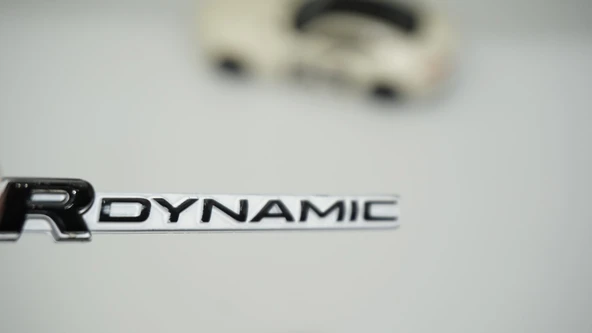 DK Tuning Range Rover R Dynamic Bagaj Siyah Beyaz Logo Amblem Yazı ürün görseli 1