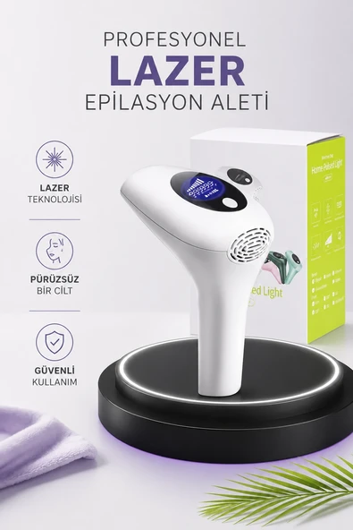 Ipl Lazer Teknolojili Dijital Ekranlı Epilasyon Cihazı ürün görseli 1