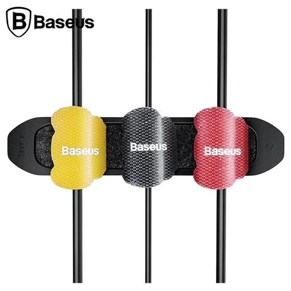 Nevamel Baseus Cable Fixer Kit Kablo Organizatör Tutucu Ve Ayrıştıcı-(5775) ürün görseli 1