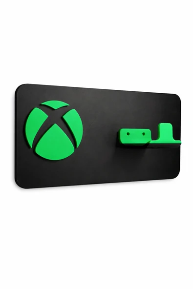 Xbox Oyun Kolu Duvar Askısı | Minecraft Yeşil Tasarım | Dekoratif Gamepad Tutucu Aparat ürün görseli 1