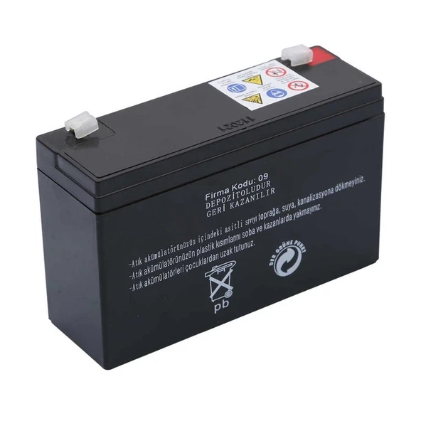 Atex Ax6-12 6v 12ah Akü - Resim 3