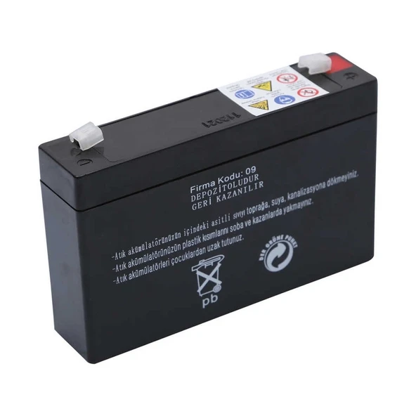 Atex Ax6-7 6v 7ah Akü - Resim 3