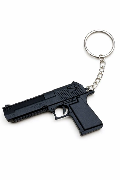 Desert Eagle Tabanca Tasarımlı Anahtarlık – Silah Figürlü Aksesuar ürün görseli 1