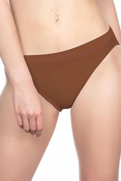 Amora Secret  Kahve Mı Emay 3001 Soft Slip Külot ürün görseli 1