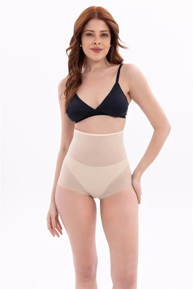 Amora Secret  Ten Mı Emay 2706 Lazer Tül Toparlayıcı Slip Hayalet Korse ürün görseli 1