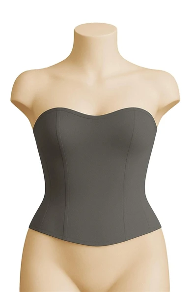 Amora Secret  Gri Mı Emay 9155 Terletici Korse Büstiyer ürün görseli 1