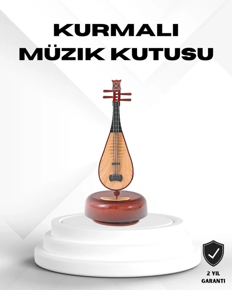Nevamel® Figürlü Müzik Kutusu Zarif Melodili Dekoratif Model ürün görseli 1