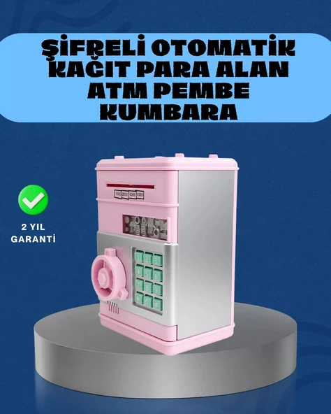 Nevamel® Şifreli Elektronik Para Biriktirme Kumbarası Büyük Kapasiteli ürün görseli 1