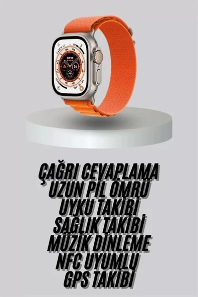 Nevamel® Yeni Nesil Akıllı Saat Uyku ve Sağlık Takibi Titeşimli Sesli Arama Mesaj ve Bildirim Görme ürün görseli 1