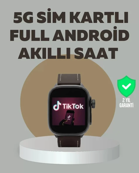 Nevamel® Android Akıllı Saat 5G Destekli Uygulama İndirme ürün görseli 1