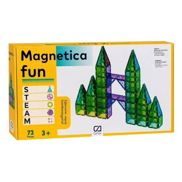 Ca Games Puzzle 72 Parça Games Magnetic Camag-1402 ürün görseli 1