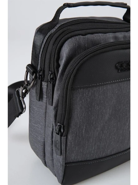 Ççs 31420 Unisex Askılı Çanta Siyah - Resim 7