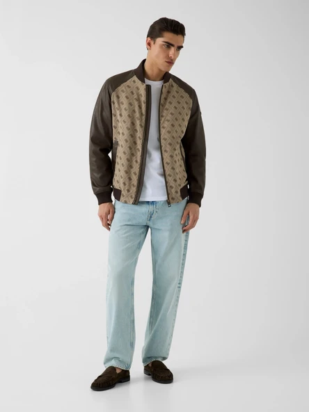 Guess Mono Erkek Bomber Ceket - Resim 2