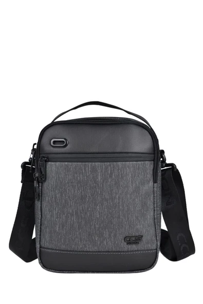 Ççs 31159 Unisex Askılı Çanta Siyah-Gri ürün görseli 1