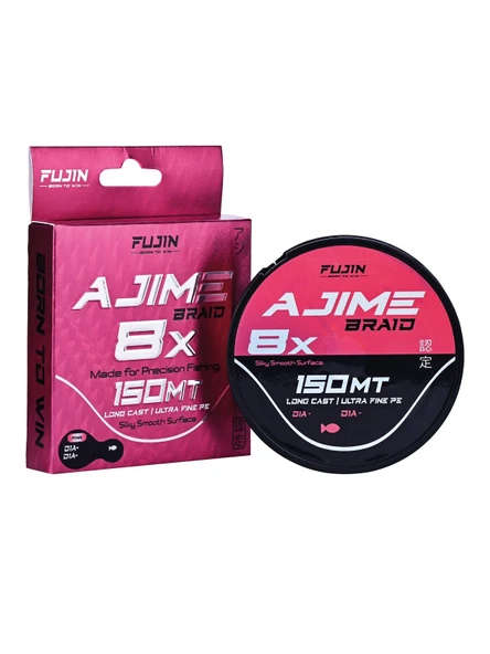 Fujin Ajime Braid 8x 150mt Pink İp - Resim 2