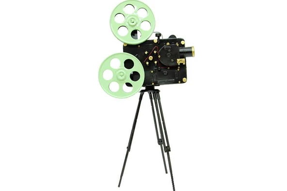 Ayaklı Kamera Tripod Model Vintage Dekoratif Hediyelik ürün görseli 1