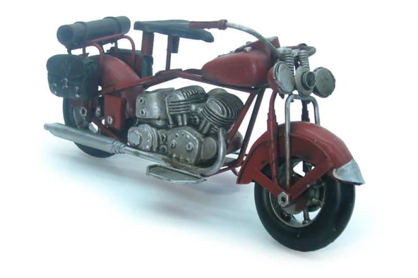 Dekoratif Metal Motosiklet Vintage Biblo Dekoratif Hediyelik ürün görseli 1