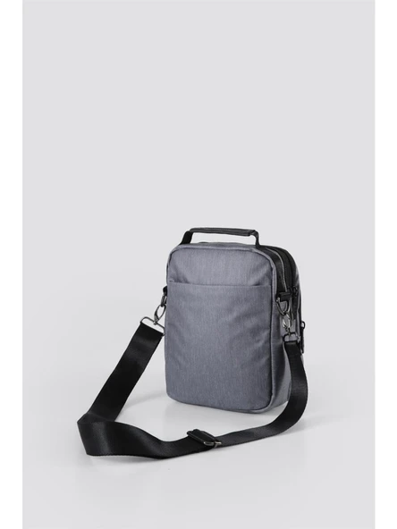 Ççs 31420 Unisex Askılı Çanta Gri - Resim 7