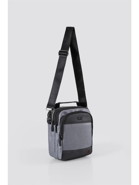 Ççs 31420 Unisex Askılı Çanta Gri - Resim 2